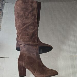 Halston Suede Boots